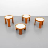 Gianfranco Frattini Nesting Tables, Set of 4 - Sold for $3,125 on 04-11-2015 (Lot 146).jpg